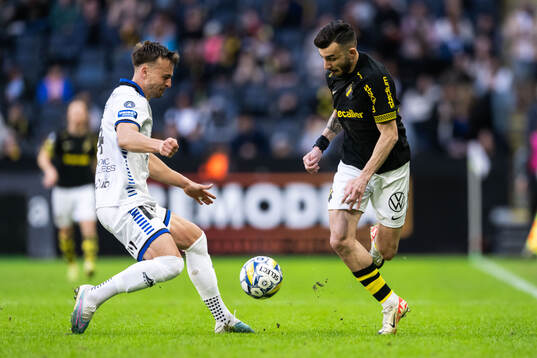 Sirius Henrik Castegren och AIKs Ioannis Pittas