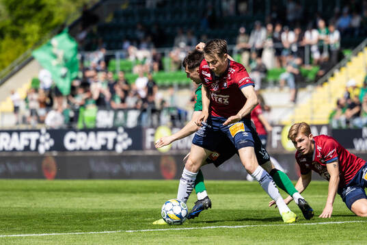 Örgrytes Viktor Lundberg och Varbergs Isak Bjerkebo