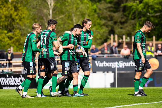 Varbergs Diego Montiel jublar