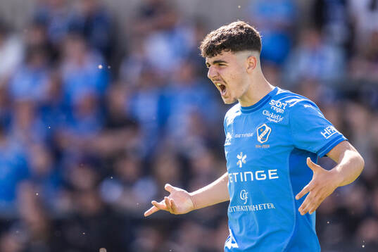 Halmstads Bleon Kurtulus reagerar