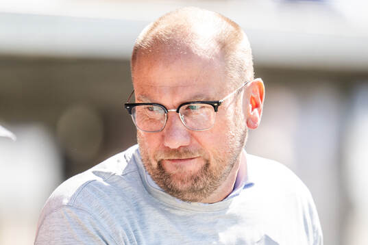 Halmstads tränare Magnus Haglund