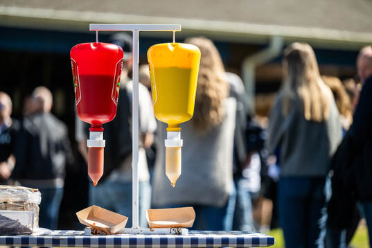 Ketchup och senap