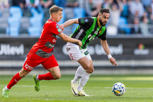Västerås Simon Gefvert och GAIS Mervan Celik