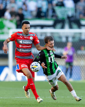 Västerås Alex Douglas och GAIS Edvin Becirovic