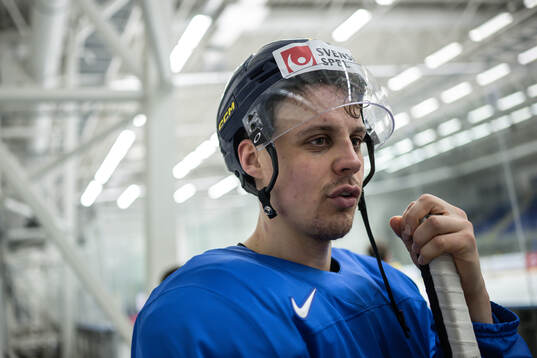 Joel Eriksson Ek of Sweden