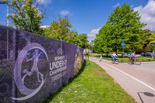 General view outside Malmö Idrottsplats