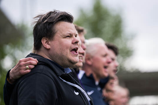 Head coach Børje Sørensen of Norway