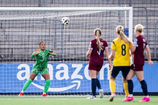 Goalkeeper Maria Kroken of Norway