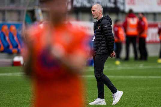 Bjørn Erik Melland, sports director of Aalesund, looks