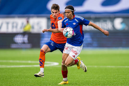 Metodi Maksimov of Aalesund and Filip Erik Thorvaldsen of