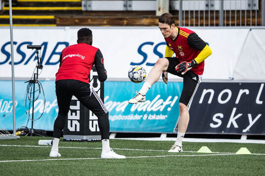 Östersunds målvakt Andrew Robert Mills