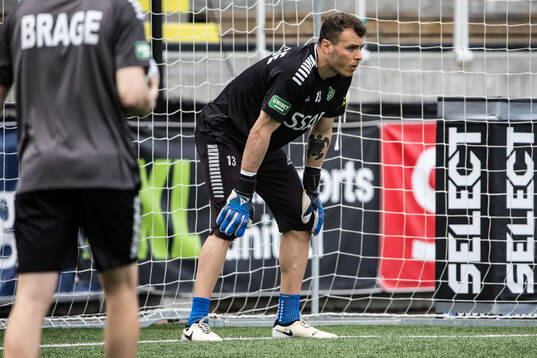 Brages målvakt Andre Bernardini