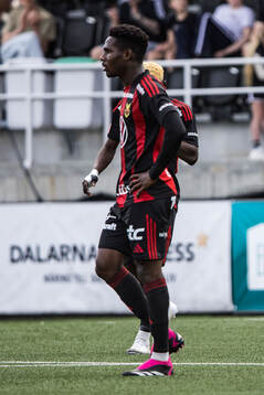Östersunds Michael Aduragbemi Oluwayemi deppar