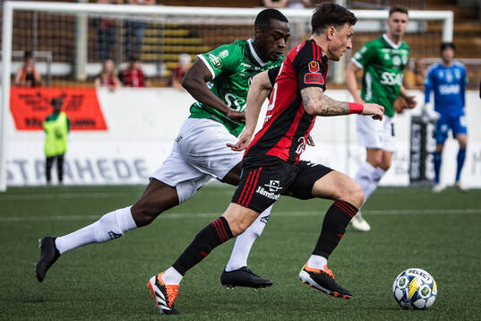 Brages Adil Titi och Östersunds Jamie Ryan Hopcutt