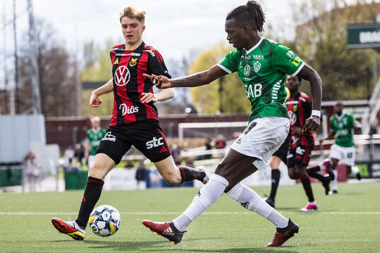 Östersunds Jakob Hedenquist och Brages Ieltsin Jeronimo