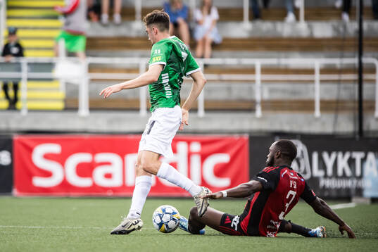 Brages Emil Tot Wikström och Östersunds Chrisnovic