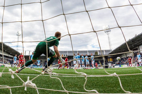Gefles målvakt Tobias Johansson