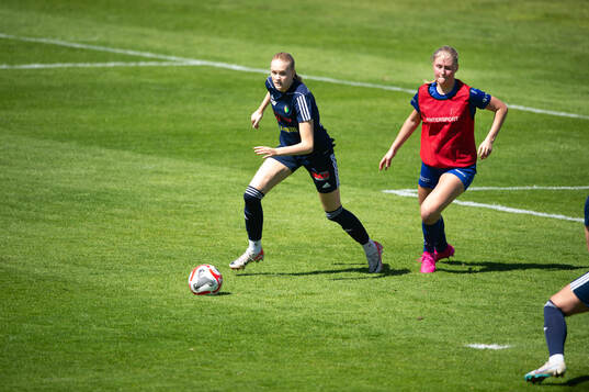 i matchen i div. 3 damer mellan FC Hässleholm och Lagan i