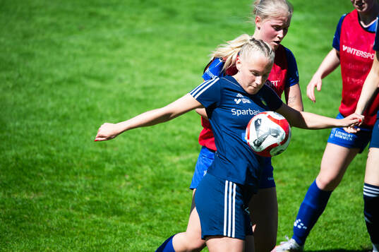 i matchen i div. 3 damer mellan FC Hässleholm och Lagan i