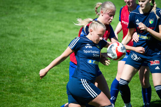 i matchen i div. 3 damer mellan FC Hässleholm och Lagan i
