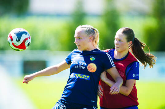 i matchen i div. 3 damer mellan FC Hässleholm och Lagan i