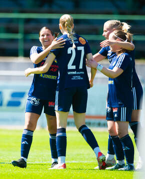 i matchen i div. 3 damer mellan FC Hässleholm och Lagan i