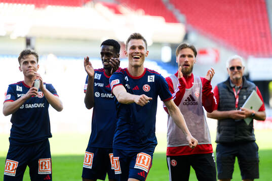 Sandvikens IFs Daniel Söderberg jublar
