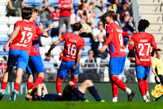 Helsingborgs Ervin Gigovic jublar
