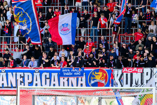 under fotbollsmatchen i Superettan mellan Helsingborg och