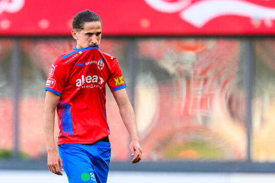 Helsingborgs Ervin Gigovic deppar