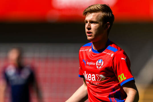 Helsingborgs William Westerlund deppar