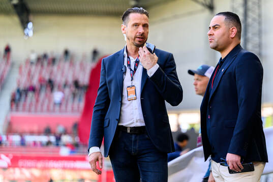 Helsingborgs arrangemangsansvarig Frederik Ericsson och
