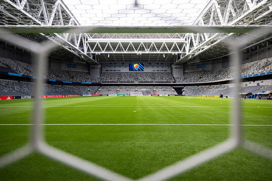 Interior vy på Tele2 Arena