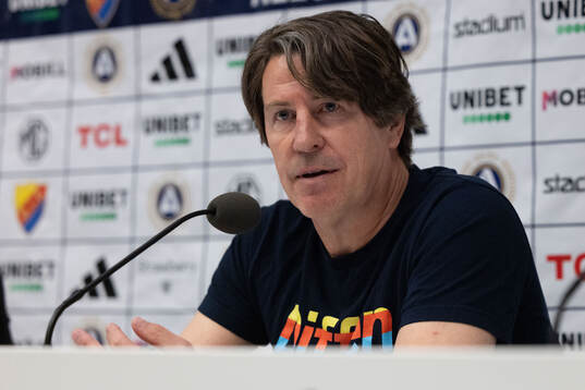 Djurgårdens tränare Thomas Lagerlöf