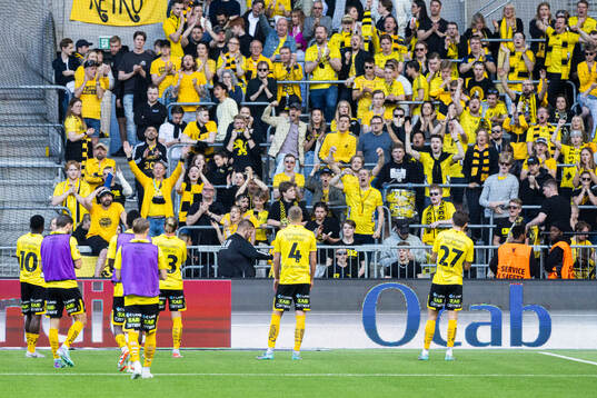 under fotbollsmatchen i Allsvenskan mellan Djurgården och