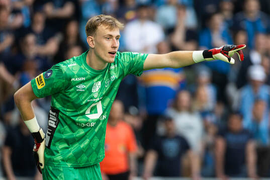 Elfsborgs målvakt Marcus Bundgaard Sörensen