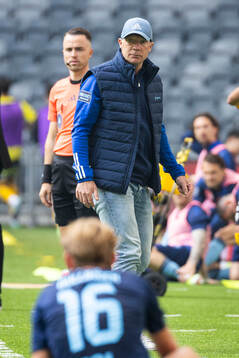Djurgårdens tränare Kim Bergstrand