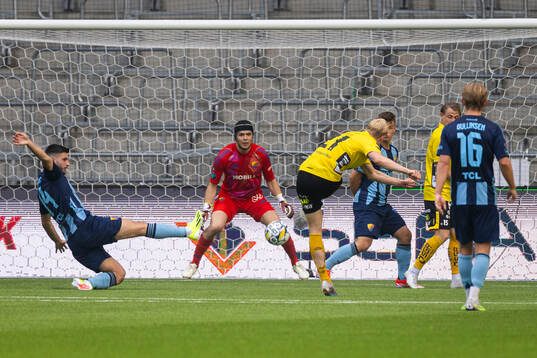 Djurgårdens målvakt Jacob Widell Zetterström