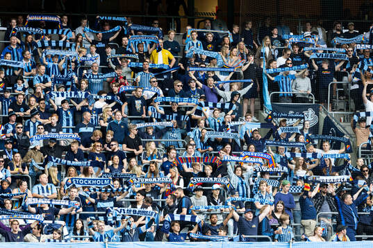 under fotbollsmatchen i Allsvenskan mellan Djurgården och