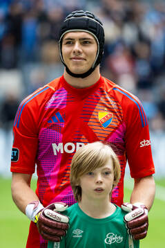Djurgårdens målvakt Jacob Widell Zetterström