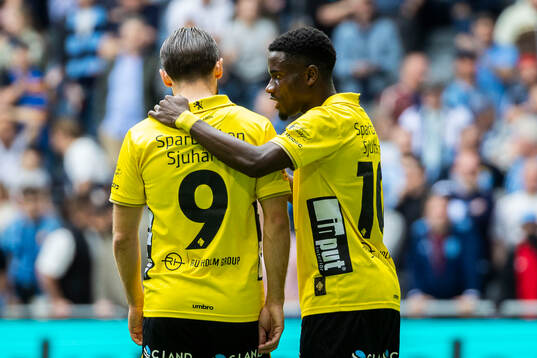Elfsborgs Arber Zeneli och Michael Baidoo