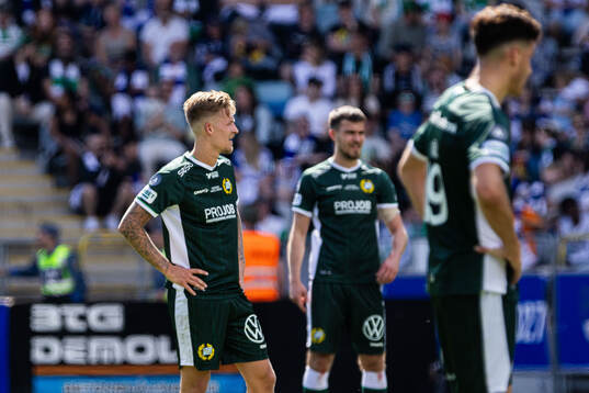 Hammarbys Fredrik Hammar deppar