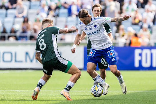 Hammarbys Fredrik Hammar och IFK Norrköpings Arnor