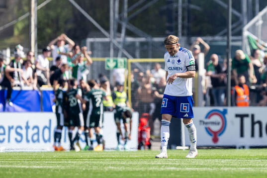 IFK Norrköpings Christoffer Nyman deppar
