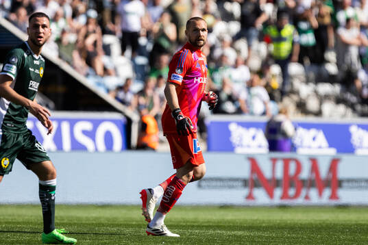 IFK Norrköpings målvakt Oscar Jansson