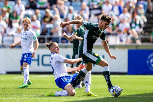 IFK Norrköpings Kevin Höög Jansson och Hammarbys Deniz