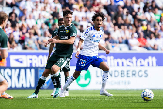 Hammarbys Deniz Gul och IFK Norrköpings Jesper Ceesay