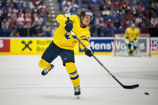 Joel Eriksson Ek of Sweden