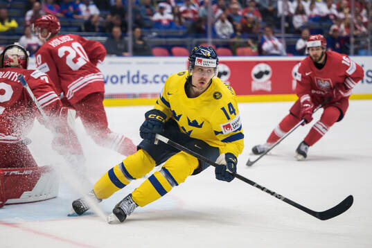 Joel Eriksson Ek of Sweden