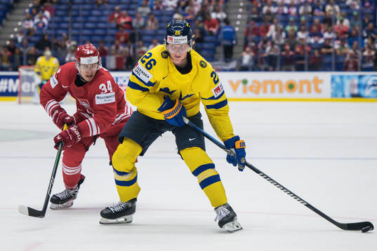 Krzysztof Macias of Poland and Rasmus Dahlin of Sweden